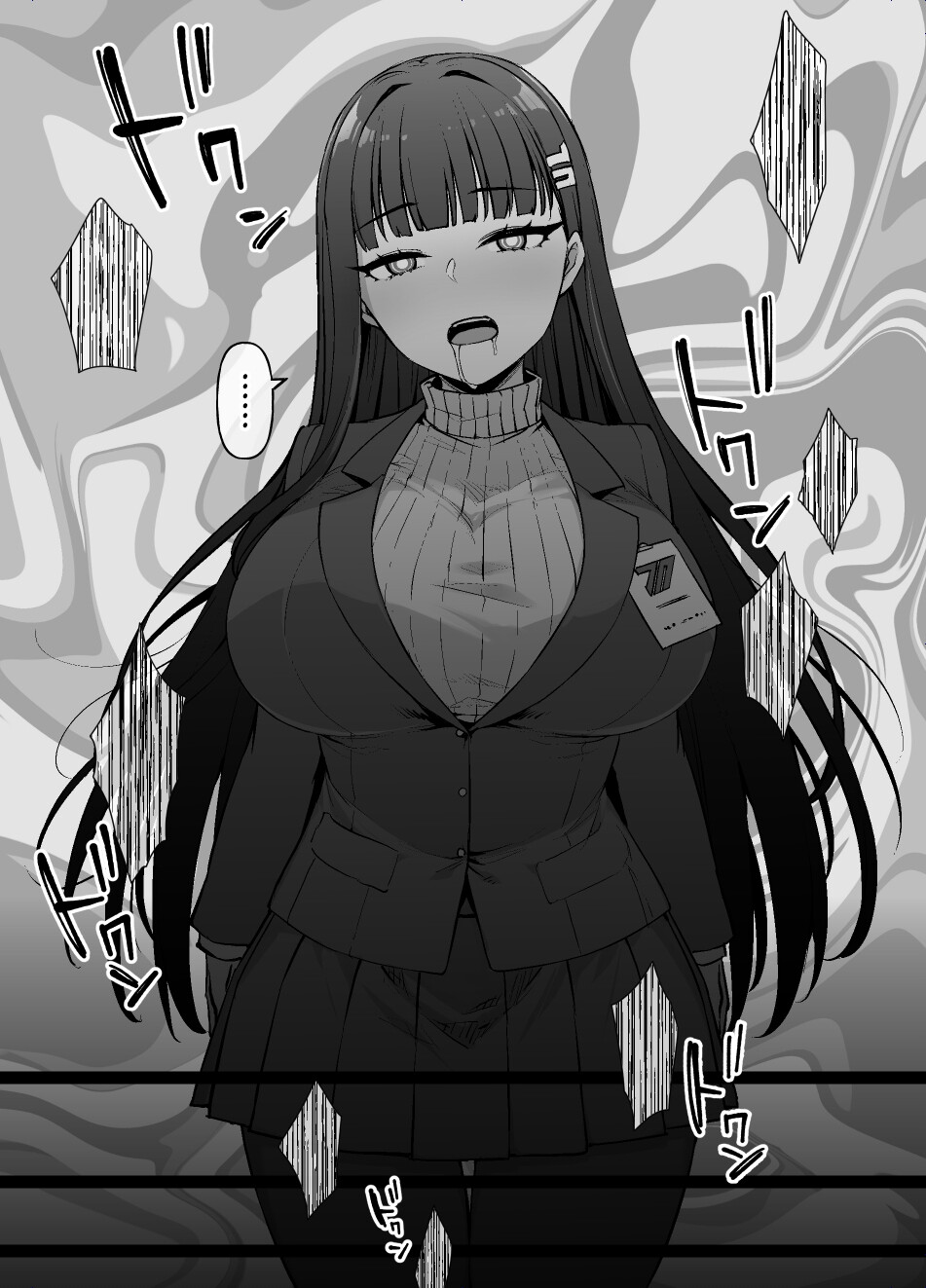 Hentai Manga Comic-A 9-page manga about Blue Academy MC, Tsukizuki Rio, being turned into a masochistic bitch and transferring to the Pussy Academy-Read-2